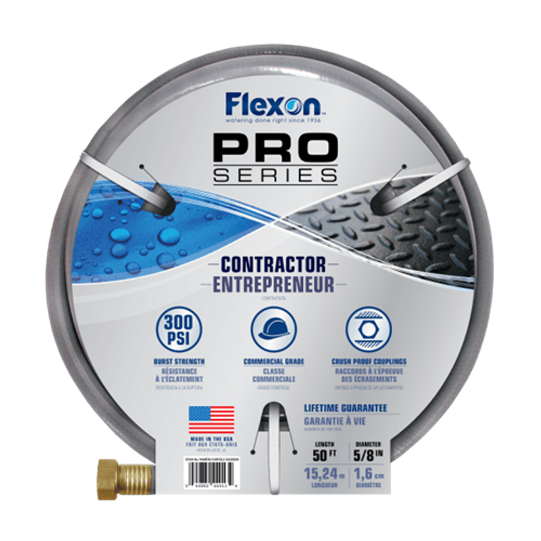 FRCG5850 Flexon 50' x 5/8" Contractor Duty Hose