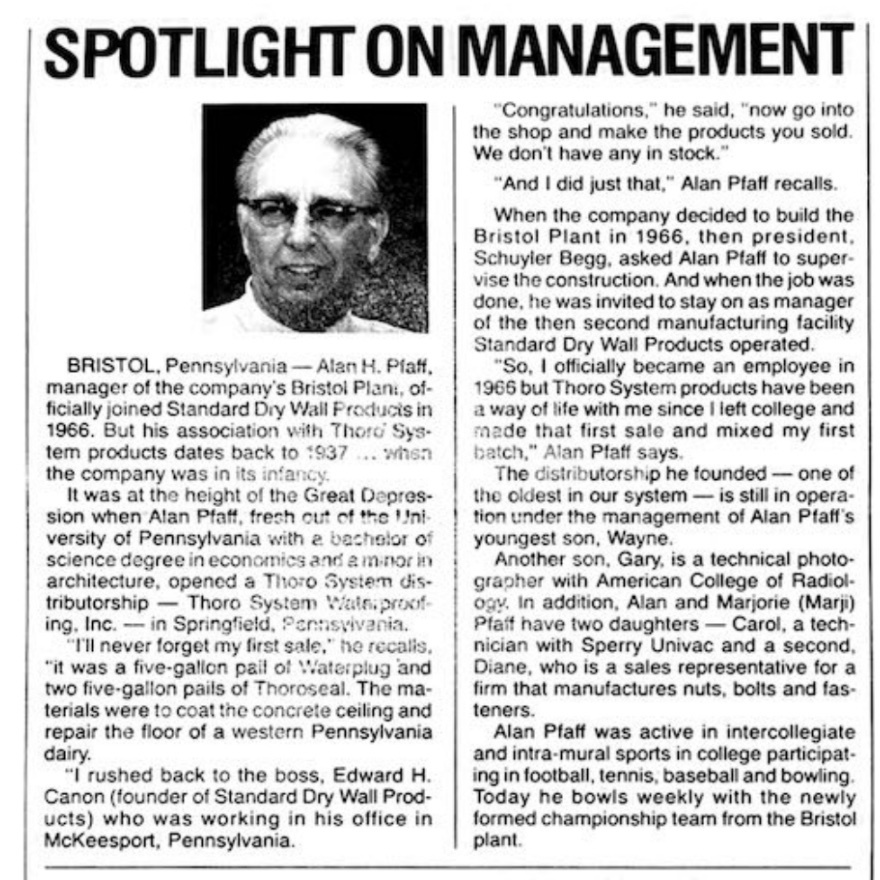founder of thoro