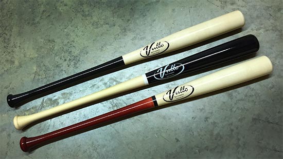 Three Vullo Bats, part of our bat pack program.