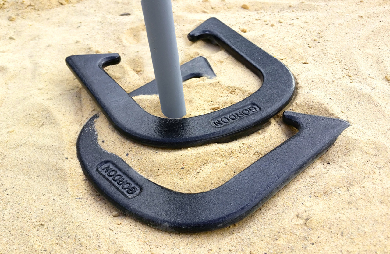 GORDON HORSESHOES - BLACK - Omega Horseshoe Co.