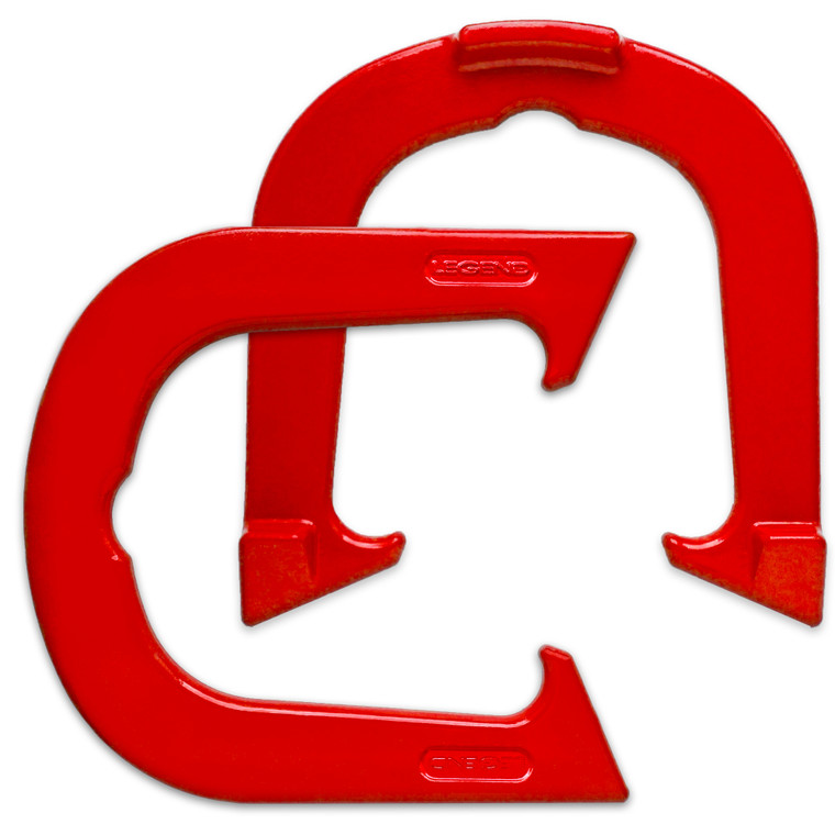 LEGEND HORSESHOES RED Omega Horseshoe Co.