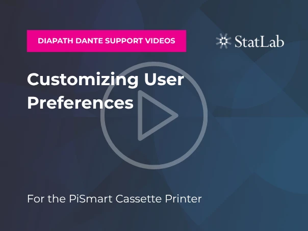 Dante: User Preferences