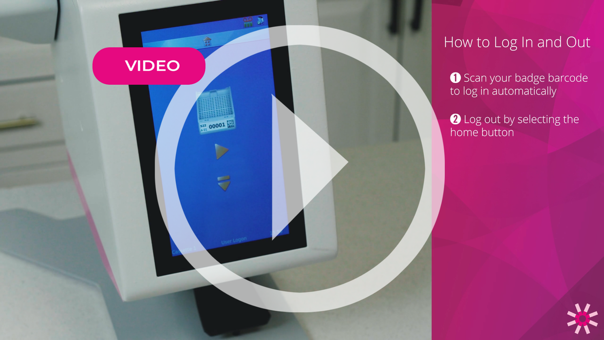 Using the Barcode Scanner (Cassette)