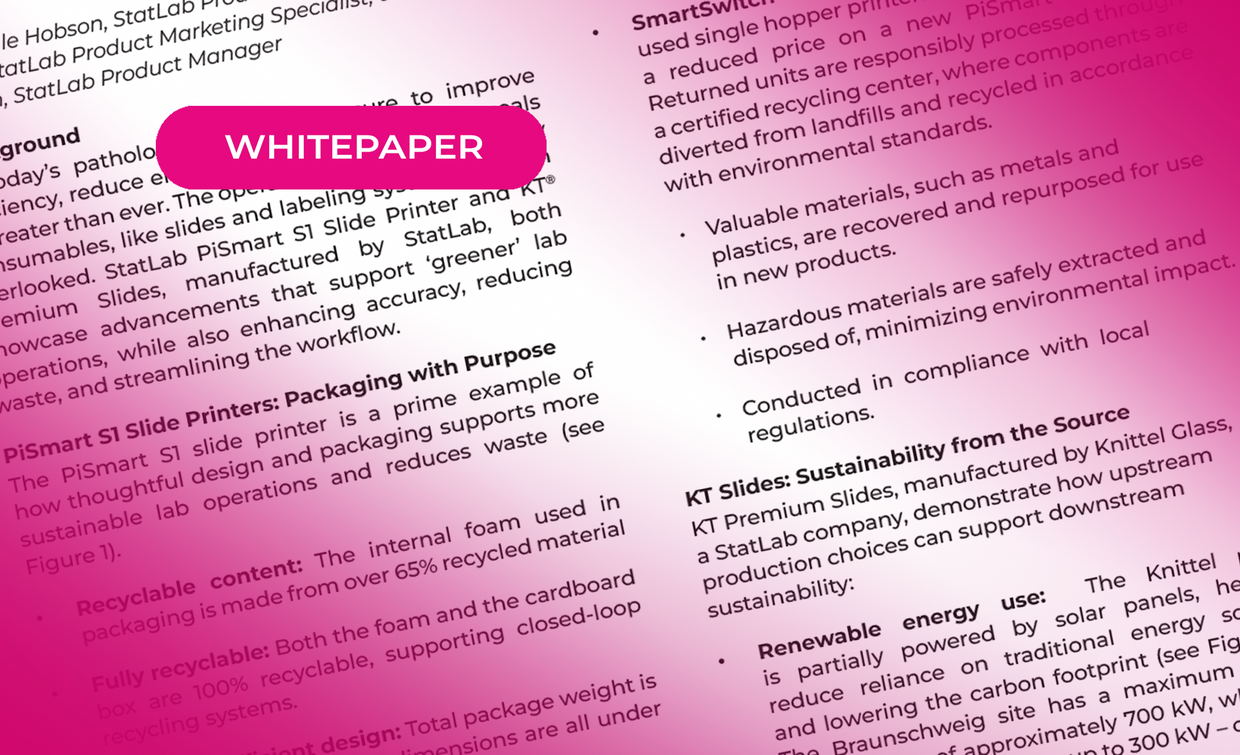 Barcode read rates in histology: What actually drives performance?