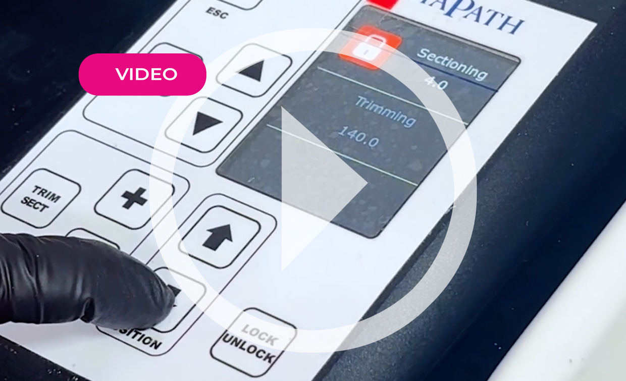 Adjusting the Block Position on the Galileo Microtome