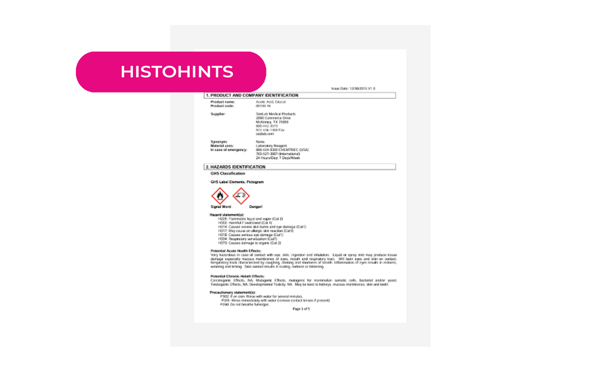 Your quick guide to navigating safety data sheets (SDS).