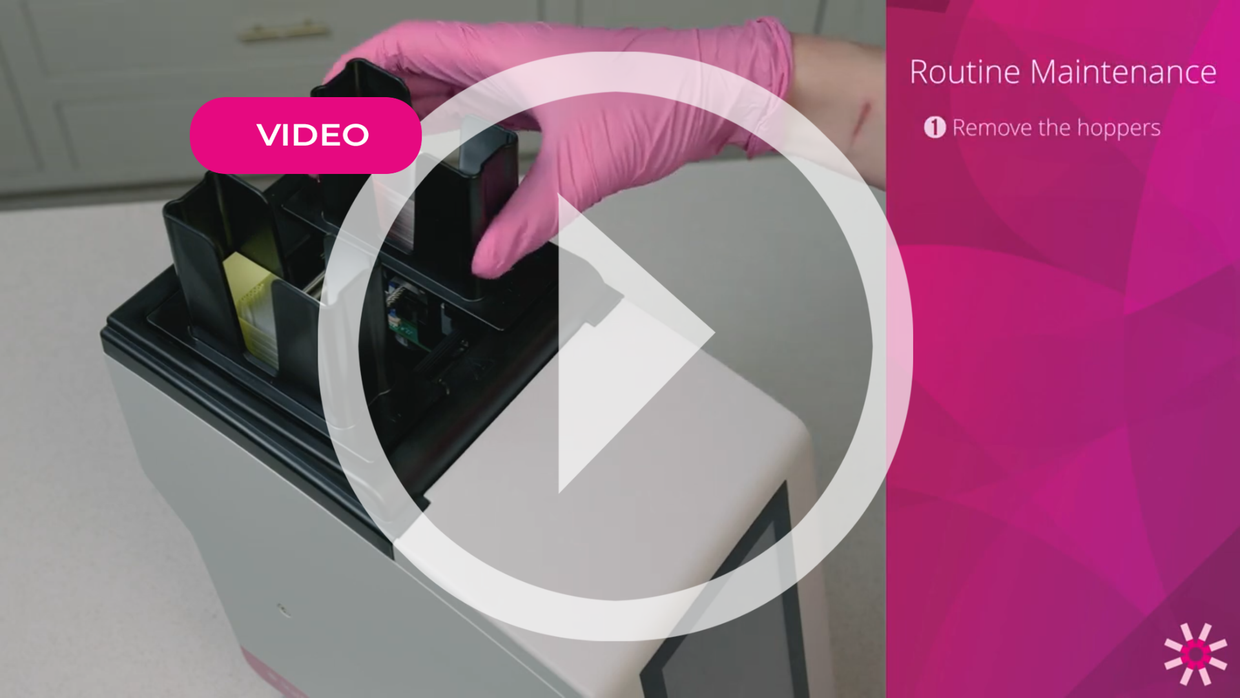 Cleaning the PiSmart Slide Printer