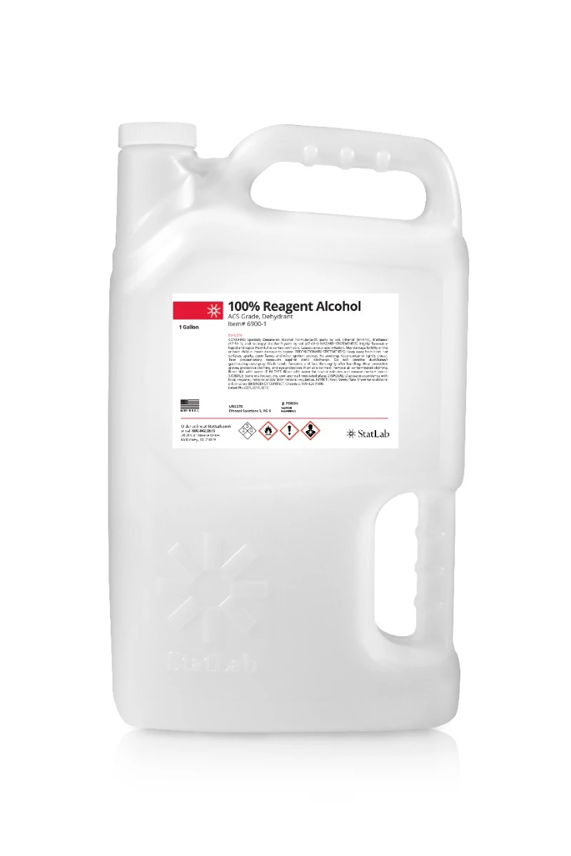 Reagent Alcohol 100%, 1 Gallon - StatLab