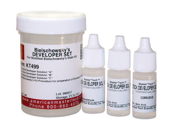 Bielschowsky's, Modified Stain Kit - Developer Solution Set
