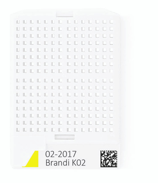 Primera Signature Biopsy Cassette, Taped, Flourescent Green, 1000/cs