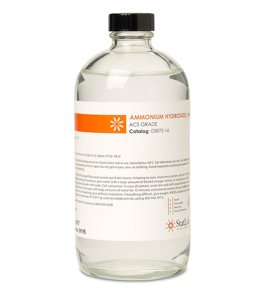 Ammonium Hydroxide, 16 oz