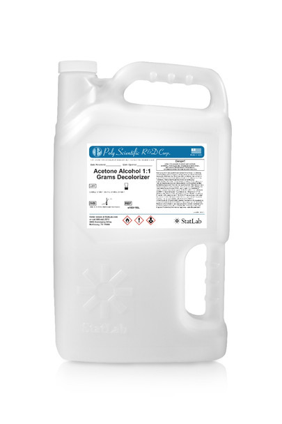 Acetone Alcohol 1:1 Grams Decolorizer