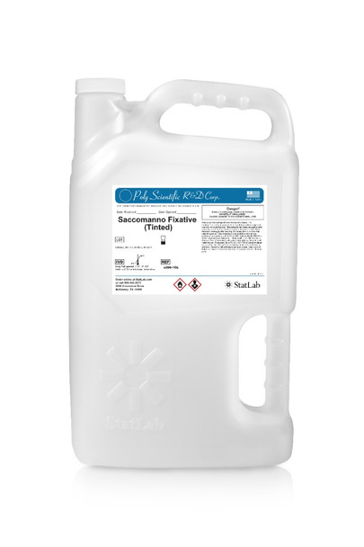 Saccomanno Fixative (Tinted), 1 Gallon