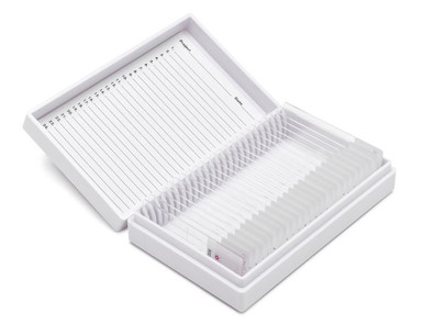StatLab HCS Tonsil Control Slides, non-adhesive slide. 25 slides