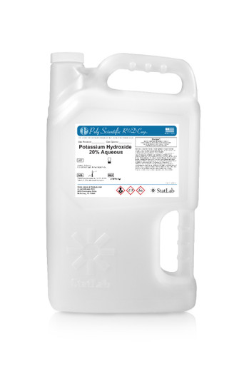 Potassium Hydroxide 20% Aqueous, 1 Gallon