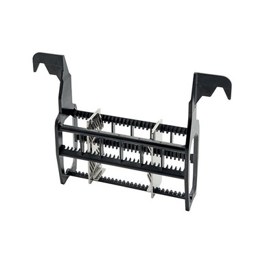 Supa Mega Slide Rack Adaptor, Stainless Steel, 2/PKG