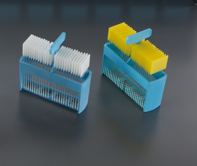 Stain Rack 25 slides Plastic Handle