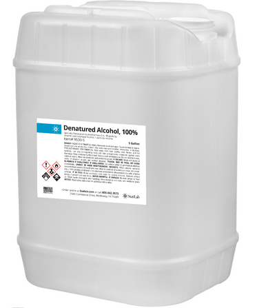 Denatured Alcohol 100%, 5 Gallon