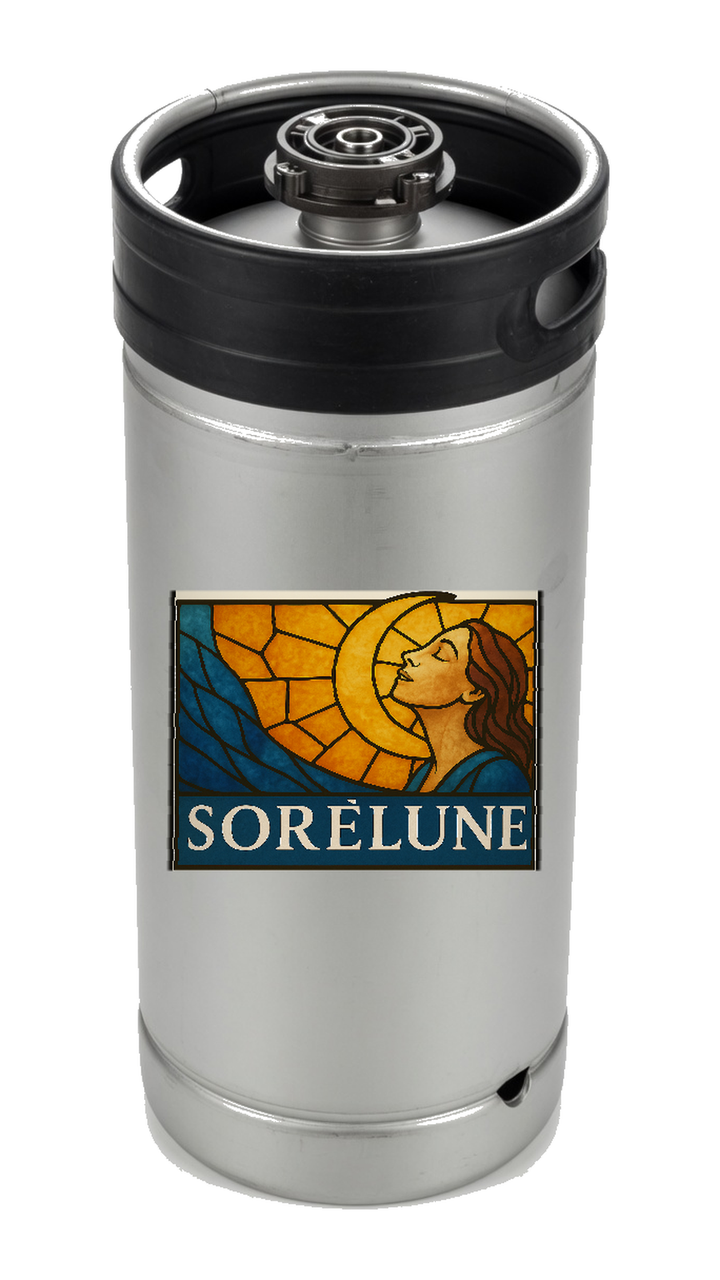 Complete bottle of 2024 Sorelune Chardonnay, Carneros 19.5L Keg