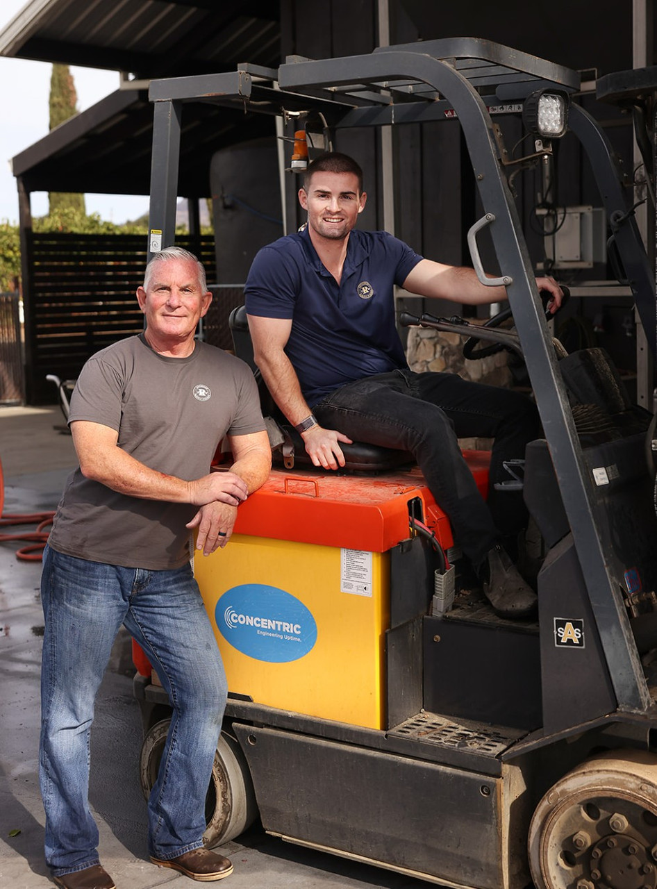 Steve and Cameron Reynolds, Winemakers