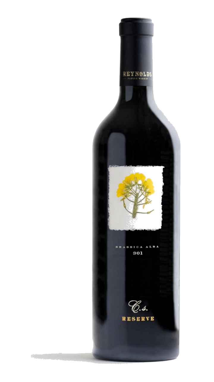 Complete bottle of 2023 Reynolds Family Winery Reserve Cabernet Sauvignon, Stags Leap District