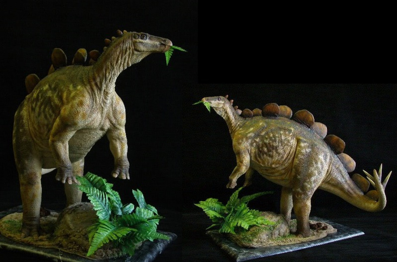 Estella Baby Rattle, Dinosaurs, Stegosaurus - Grey