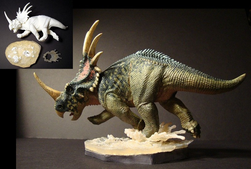 Styracosaurus Resin Kit by Rader Dan's Dinosaurs