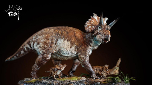 Albertaceratops Resin Kit by Musee Studio