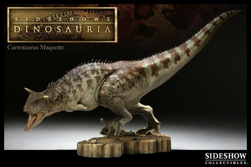 Carnotaurus Maquette by Sideshow