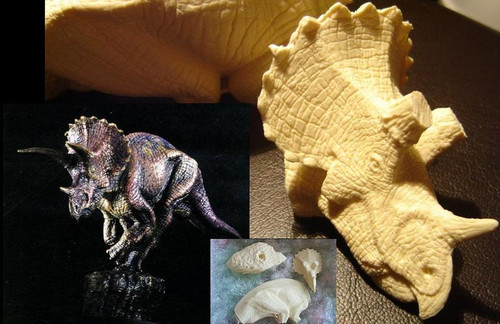 Triceratops Resin Kit by Michael Trcic