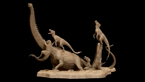 Kaatedocus "The Trap" Resin Kit by MO Models