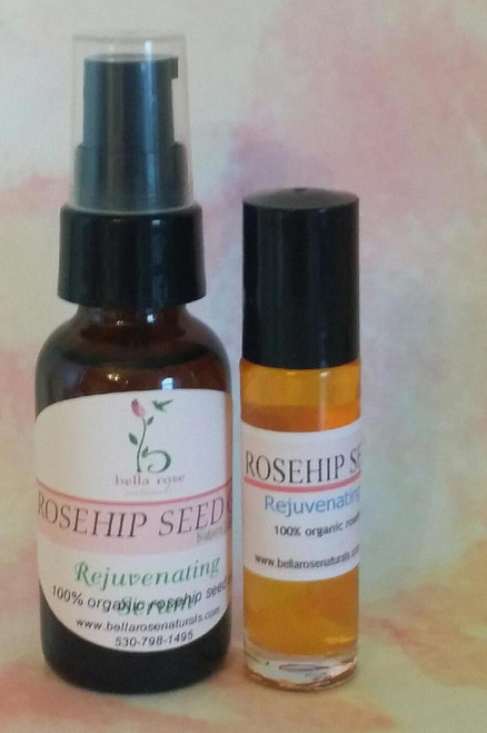 Choose your free gift this month
10ml Rosehip Seed Oil
or a 2oz Rose Water Toner