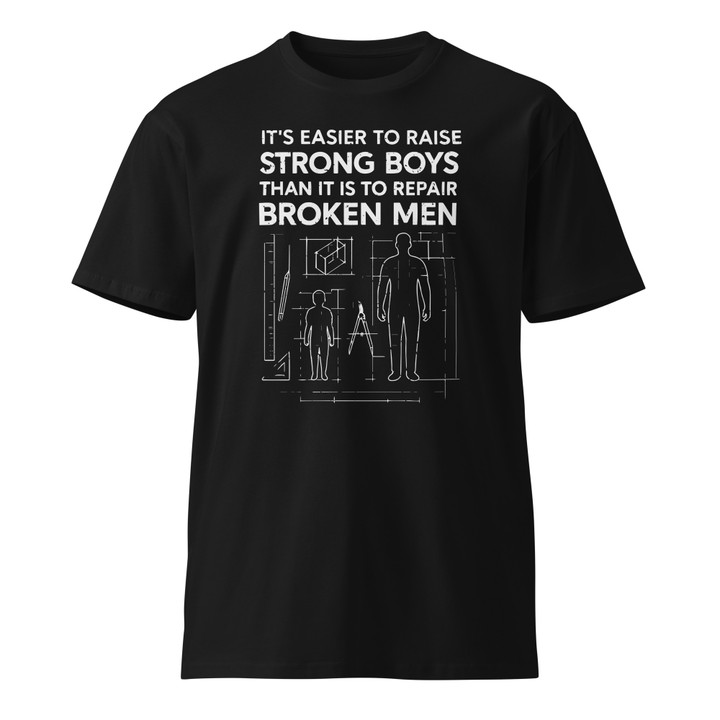Raise Strong Boys Blueprint T-Shirt