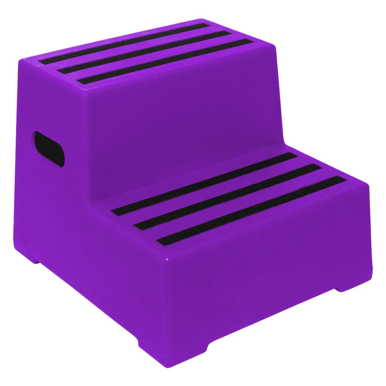 2 Tread Heavy Duty Plastic Safety Step | Roadware