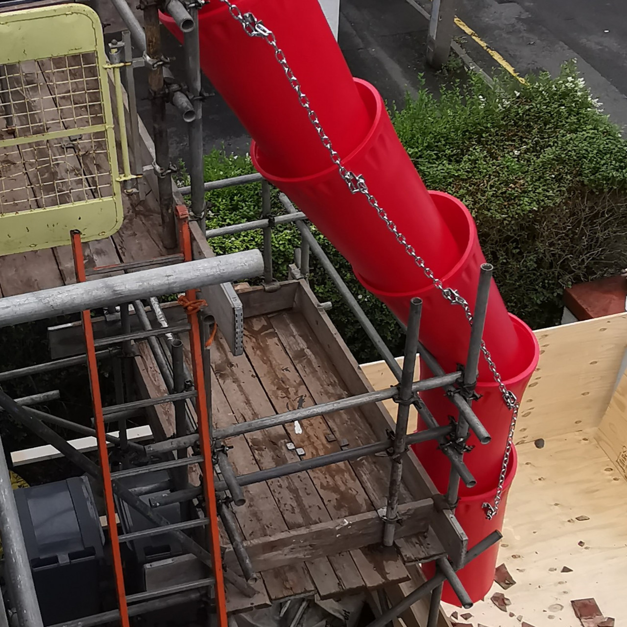 20" Rubbish Rubble Chute Kit 5 to 20 Metres Roadware