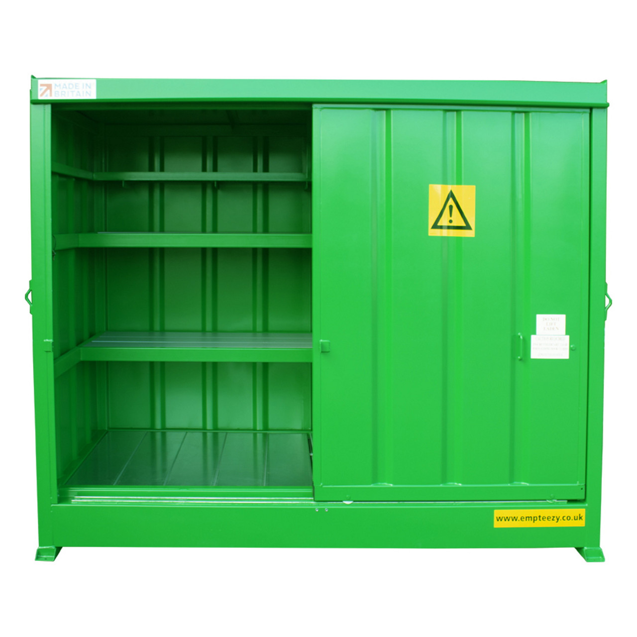 CS3 Large Chemical Storage With Shelves Roadware