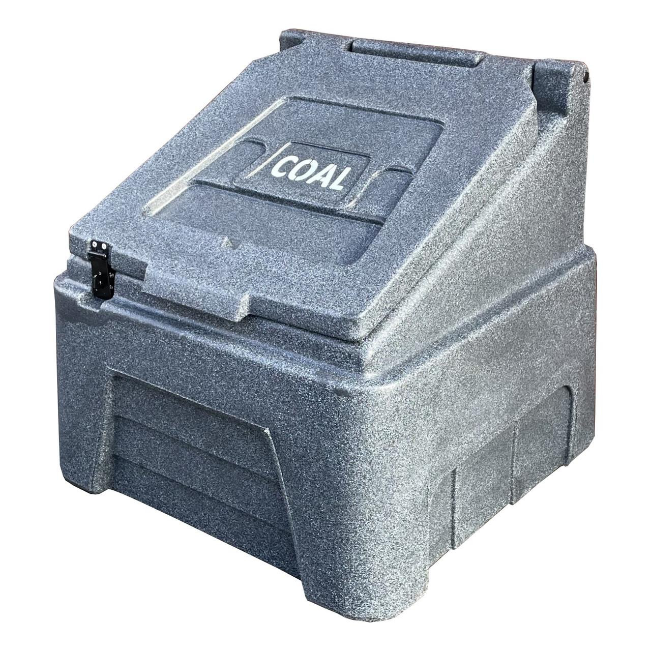200 Litre Grey Outdoor Coal Storage Bunker | Roadware