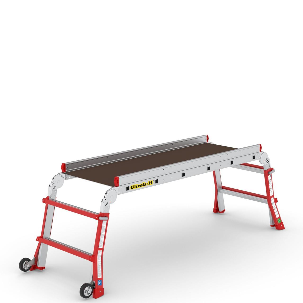 Climb-It Folding Telescopic Work Platform | Roadware