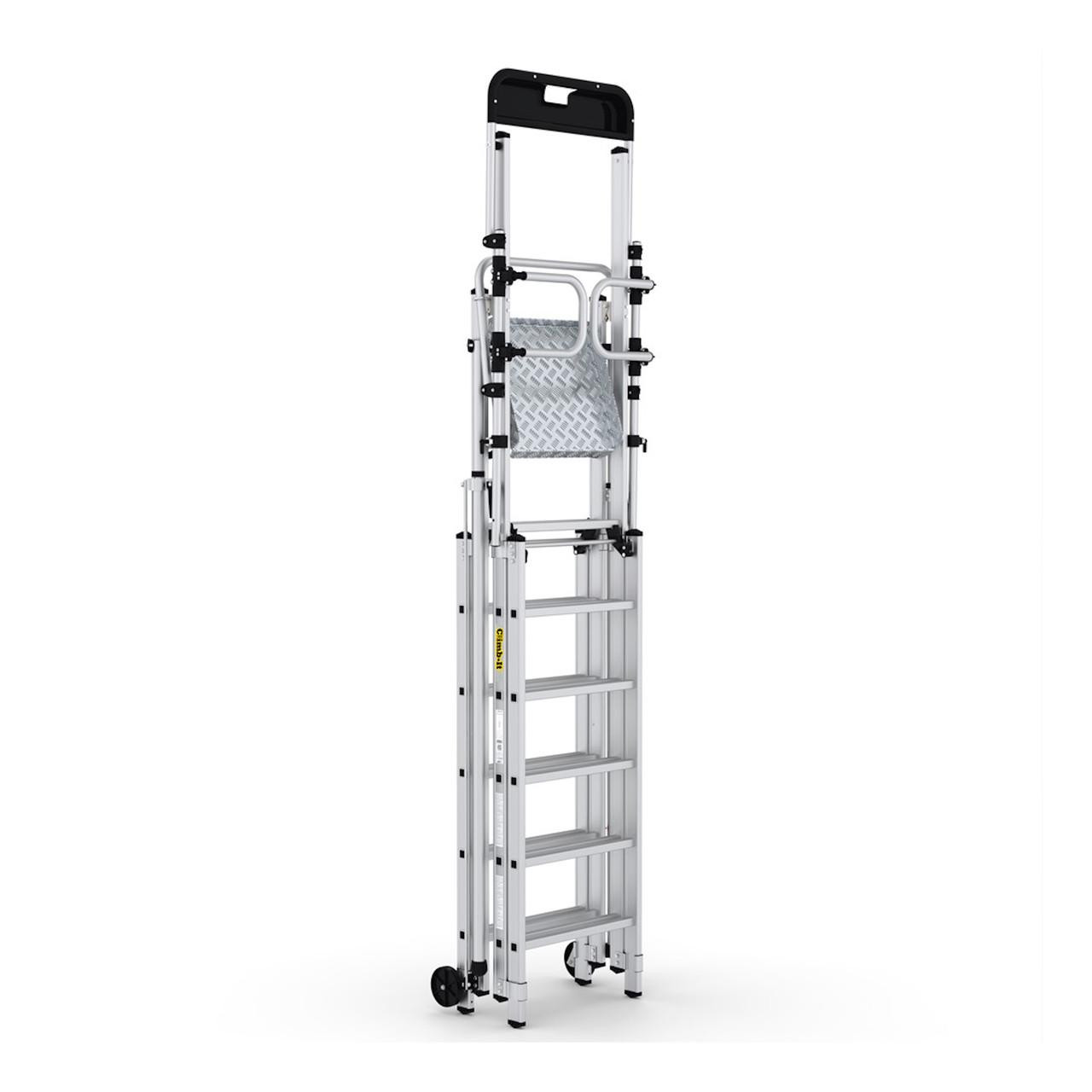 Step Gates Professional Folding Telescopic Platform Step Inc Safety Gates | Roadware