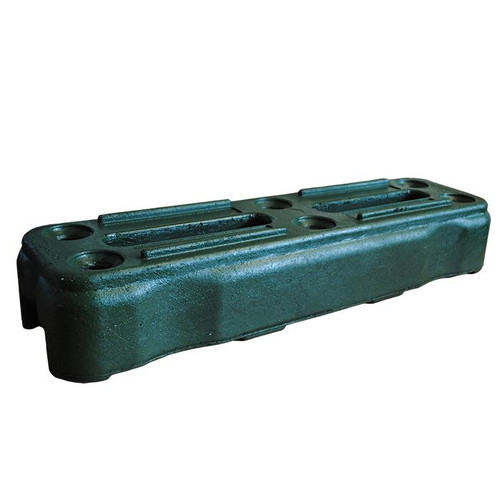 Melba Swintex Fence base mk2, sturdy green fence base for fencing systems.