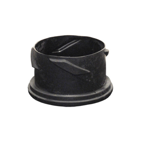 Melba Swintex Replacement Copperfield / Merlin Litter Bin Base, black plastic bin base with a circular design and a rubber ring around the bottom edge.