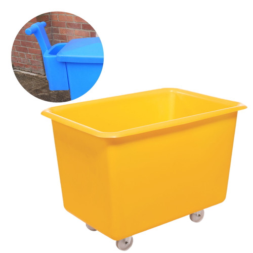 320 Litre Plastic Container Stock Trolley Watertight 320 Litre Plastic Container Stock Trolley Watertight