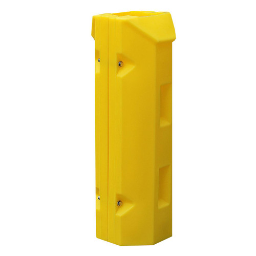 Romold UBP3 Column Beam Guard Protector 360x350x945mm, yellow safety barrier for columns and beams.