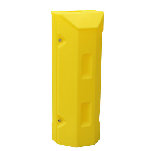 Romold UBP5 Column Beam Guard Protector 360x350x945mm, yellow safety guard for columns and beams.