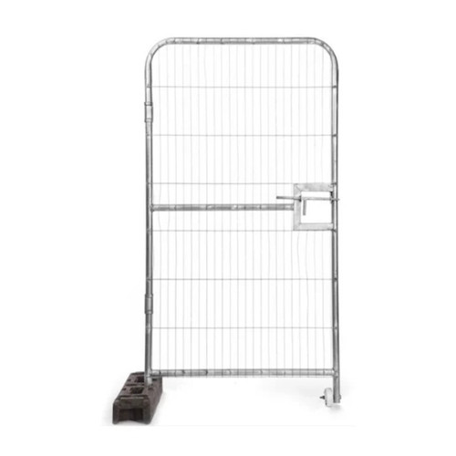 ZND Heras Mesh Pedestrian Gate - Standalone, metal walk-through safety gate with mesh panels and stand-alone design for pedestrian security.