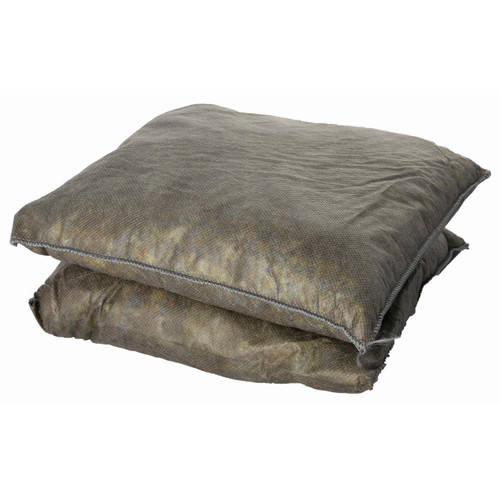 Fentex 20 60L 23cm x 23cm General Use Absorbent Cushions, folded absorbent cushions for spill control and industrial use.