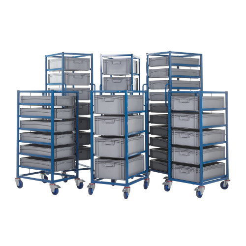 Tray Racks Trolleys Complete With Containers Tray Racks Trolleys Complete With Containers