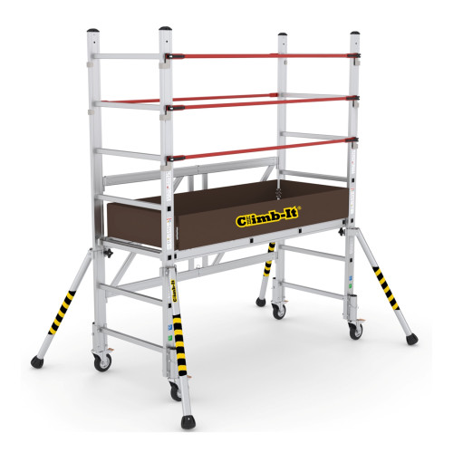 2.9m Climb-It Flexi Aluminium Work Platform Tower 2.9m Climb-It Flexi Aluminium Work Platform Tower