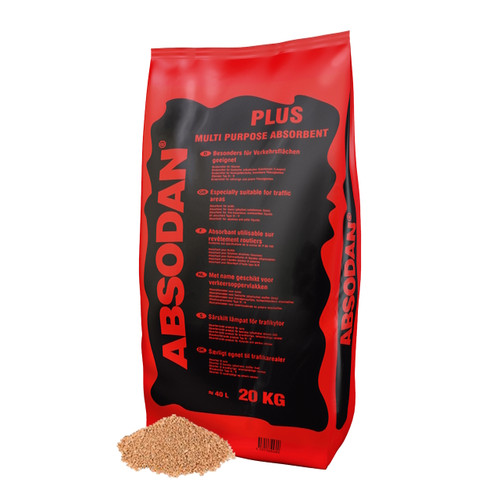 39 or 78 x 20 Litre Bags Absodan Absorbent Granules