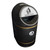 Oaklands Eximo Litter & Waste Recycling Bin 90 Litre, black recycling bin with a rounded opening and labels for general waste